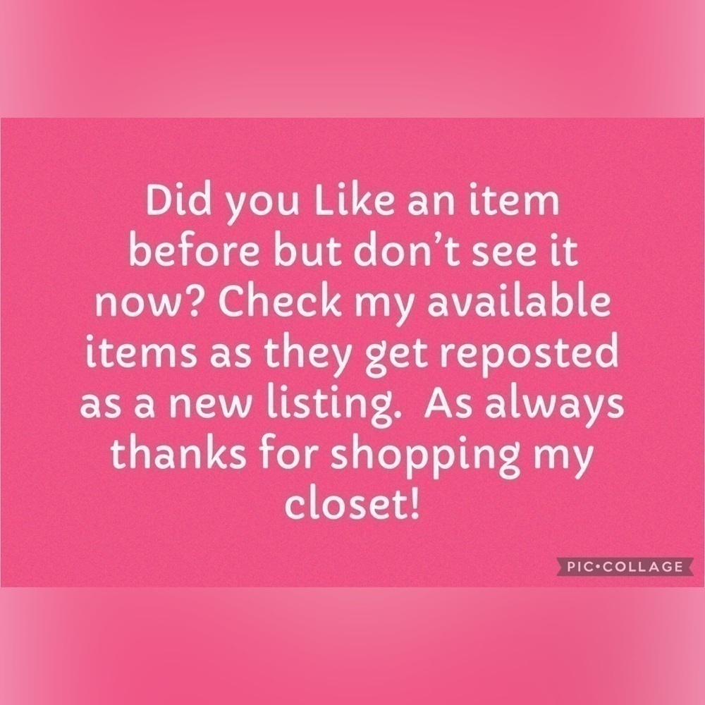 Shopping my Closet - Picture 1 of 1